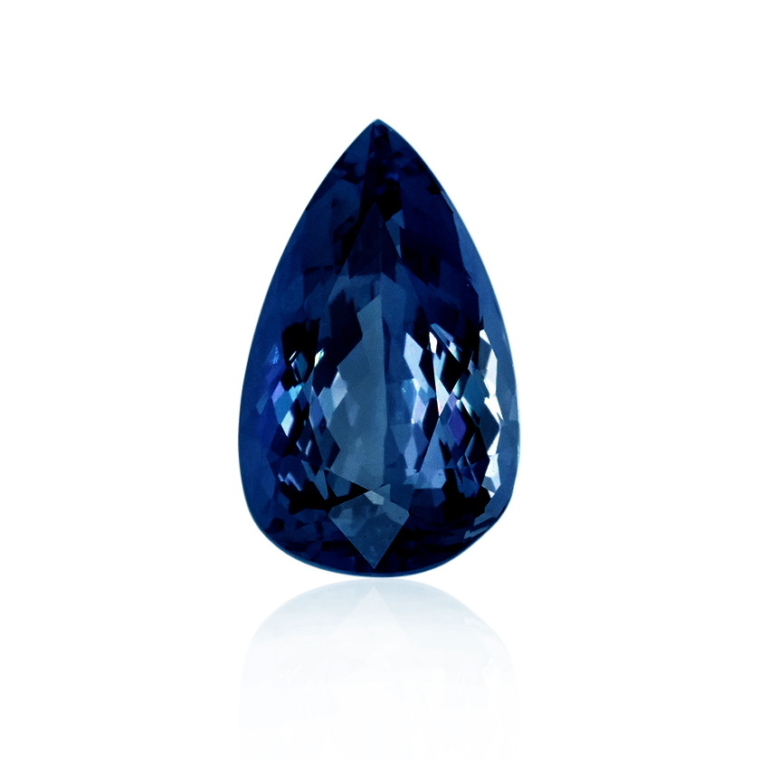 2.93 ct Blue Tanzanite - Pear