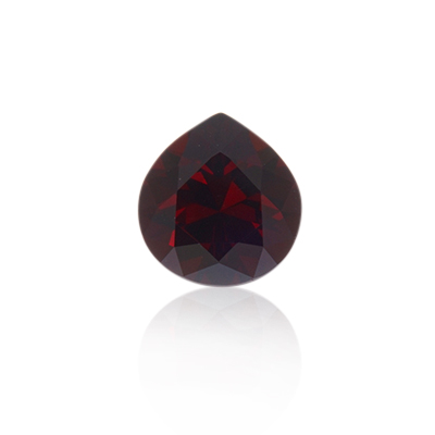 6.44 ct Red Garnet - Pear