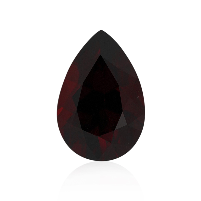 5.70 ct Red Garnet - Pear