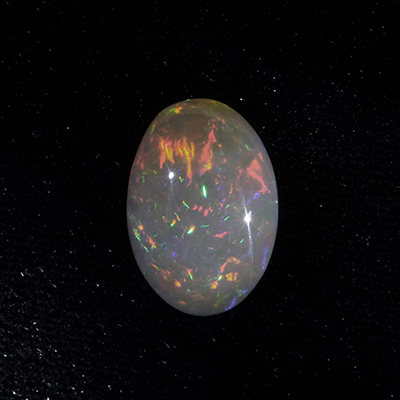 11.21 ct Gray Opal - Oval
