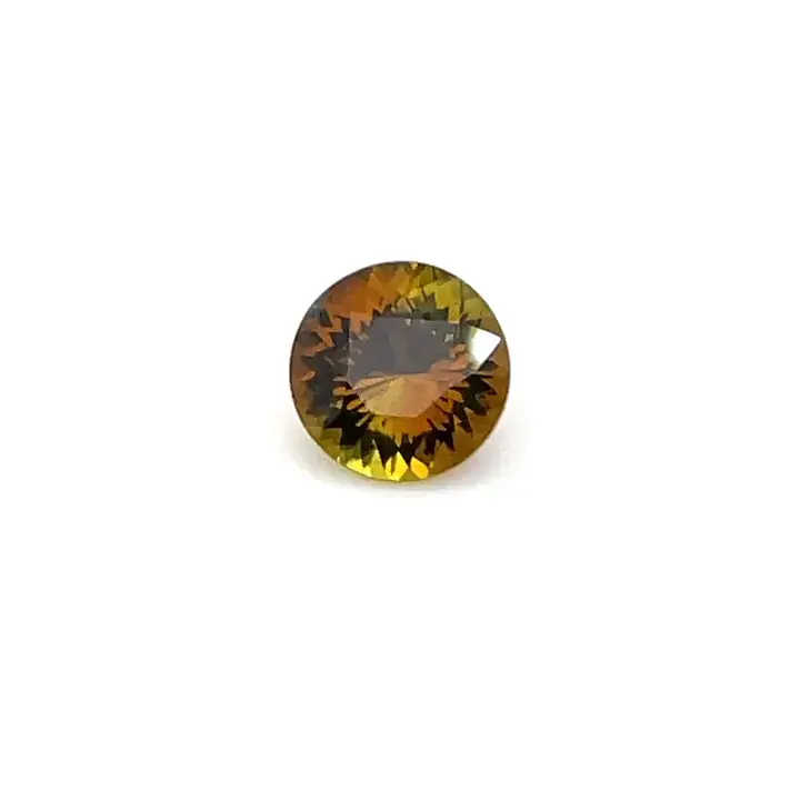 1.01 ct Yellow Tourmaline - Round