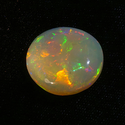 20.28 ct Brown Opal - Round