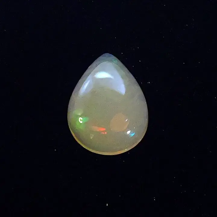 5.46 ct Gray Opal - Pear
