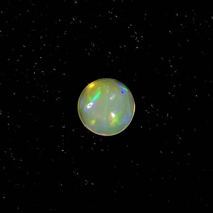 1.13 ct Colorless Opal - Round