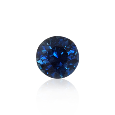 1.41 ct Blue Sapphire - Round