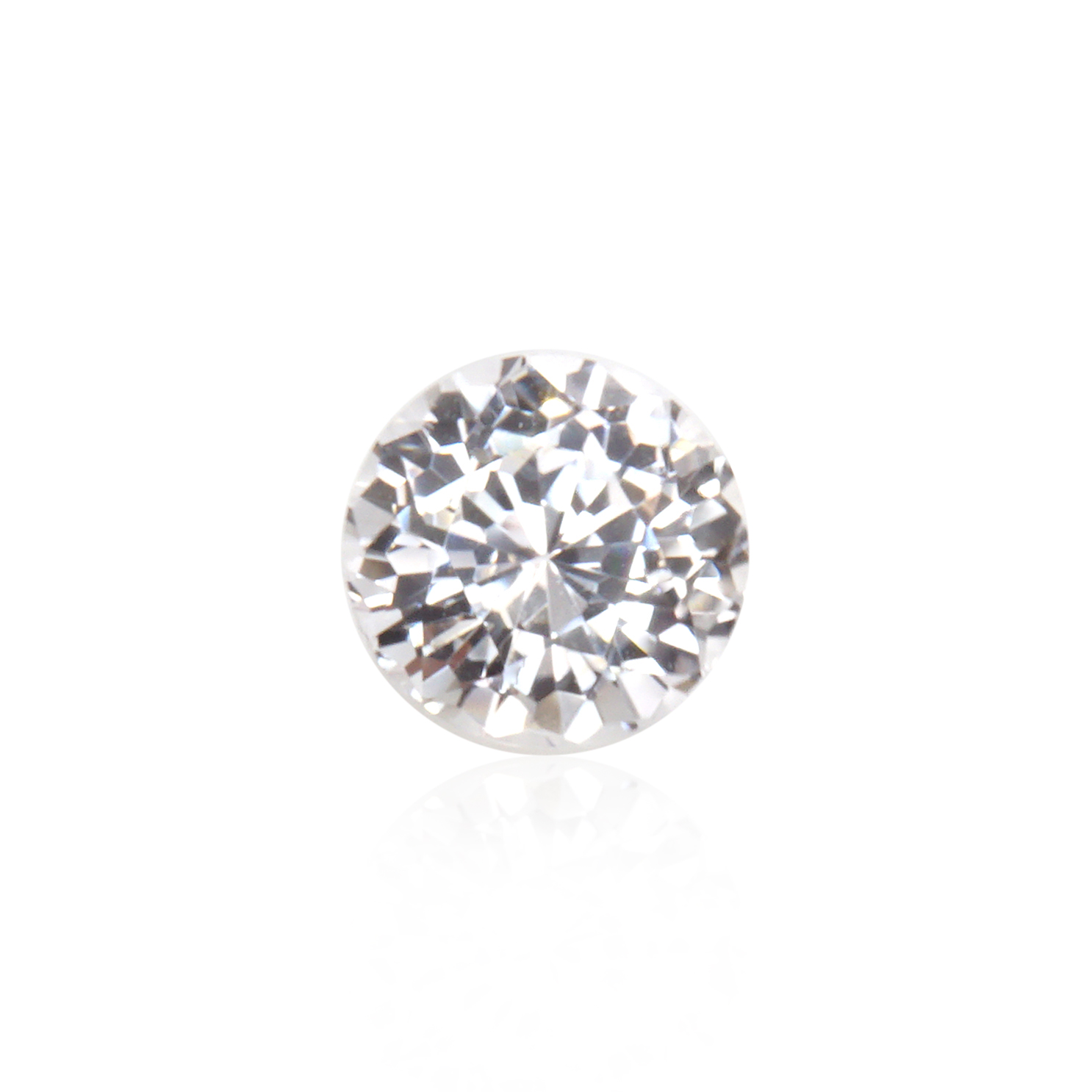 1.47 ct White Sapphire - Round
