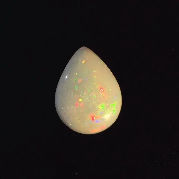8.08 ct White Opal - Pear