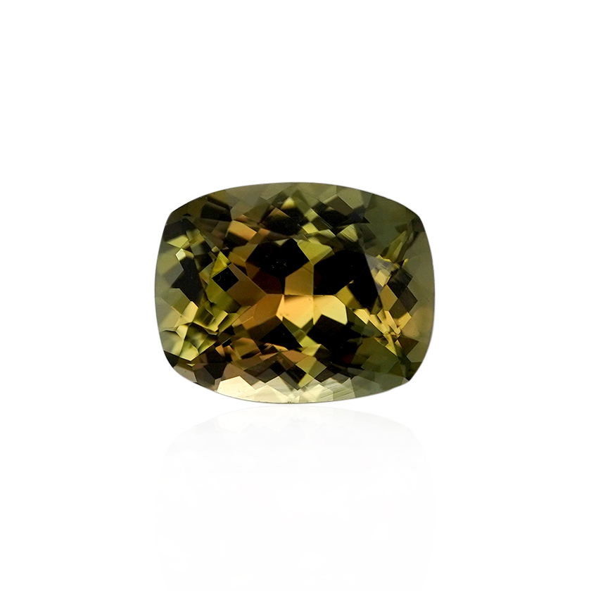 2.06 ct Bi-color Tourmaline - Cushion