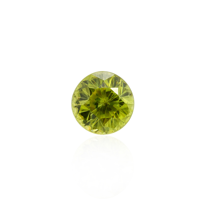 0.97 ct Green Sphene - Round