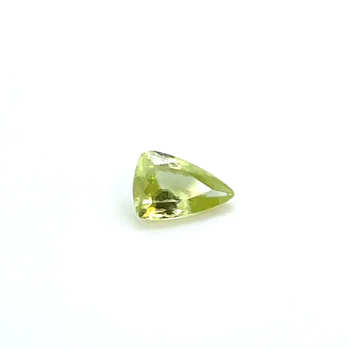 0.79 ct Green Sphene - Trillion