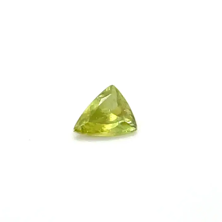0.77 ct Green Sphene - Trillion