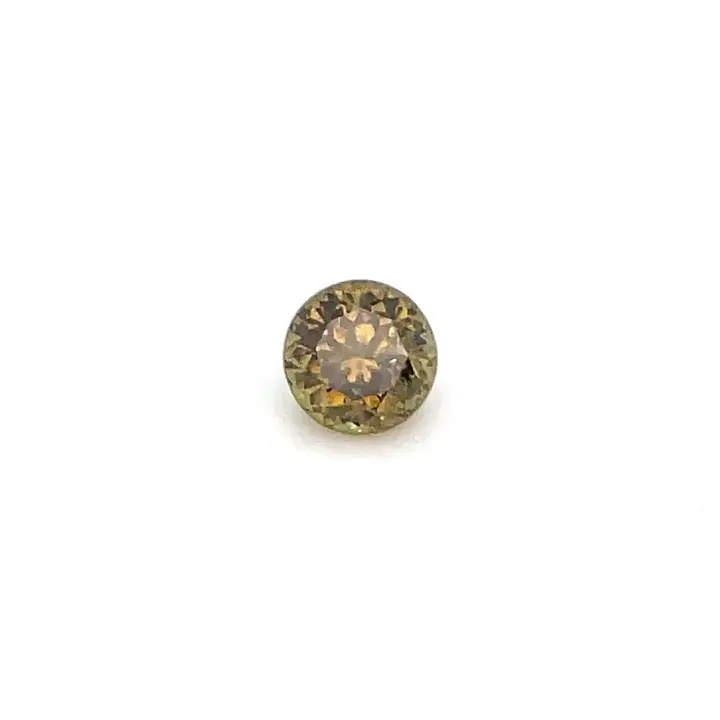 0.99 ct Yellow Garnet-Demantoid - Round