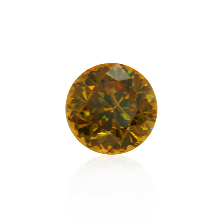 1.47 ct Yellow Garnet-Demantoid - Round