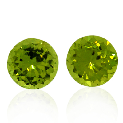 2.48 ct Green Peridot - Round