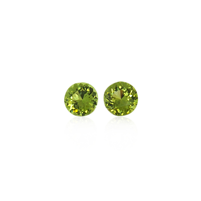 2.20 ct Green Peridot - Round