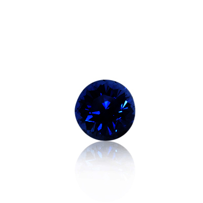 1.33 ct Blue Sapphire - Round
