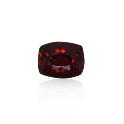 1.39 ct Orange Garnet-Spessartite - Cushion