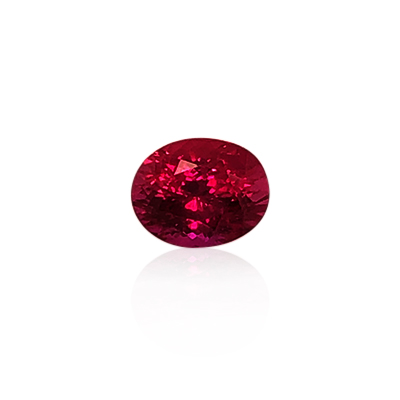 0.71 ct Red Ruby - Oval