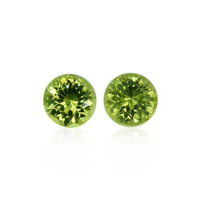 2.04 ct Green Peridot - Round