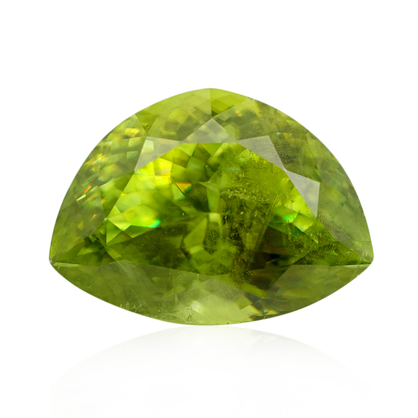 13.30 ct Green Sphene - Freeform