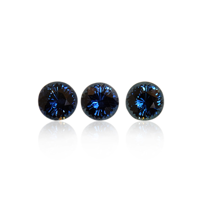 1.08 ct Blue Sapphire - Round