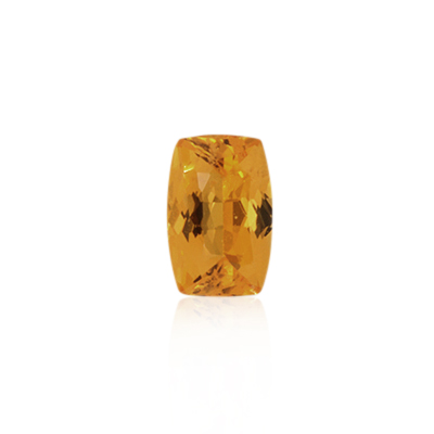 1.01 ct Orange Sapphire - Cushion