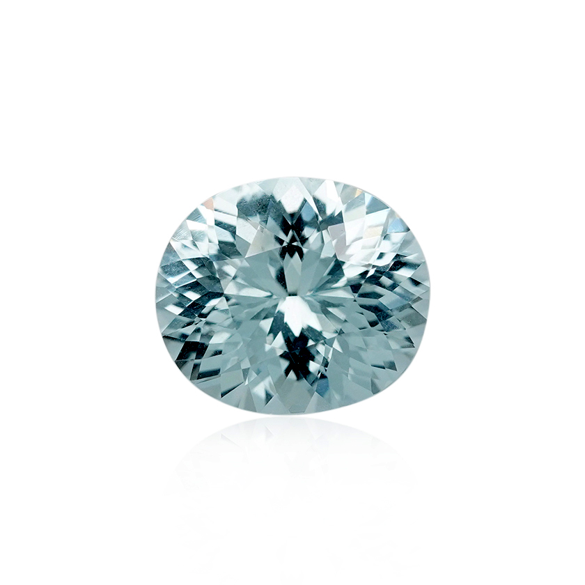 2.97 ct Blue Aquamarine - Oval