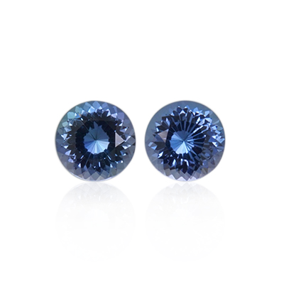 3.99 ct Blue Tanzanite - Round