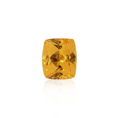 1.16 ct Orange Sapphire - Cushion