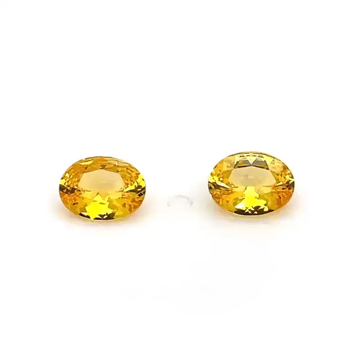 1.61 ct Yellow Sapphire - Oval