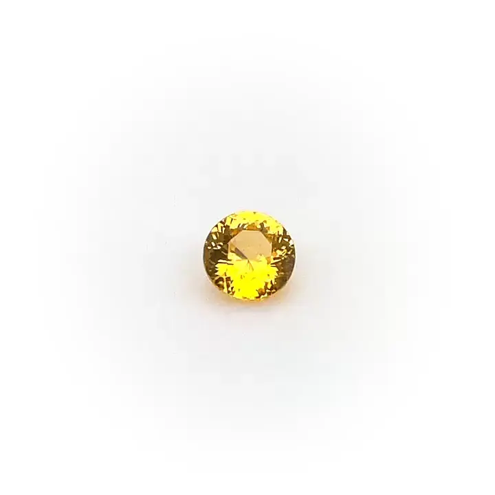 0.64 ct Yellow Sapphire - Round