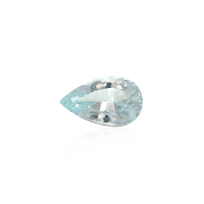 1.28 ct Blue Aquamarine - Pear