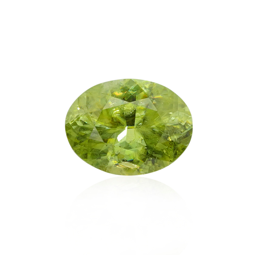1.37 ct Green Sphene - Oval