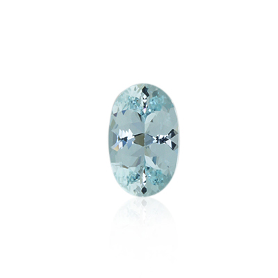 2.48 ct Blue Aquamarine - Oval
