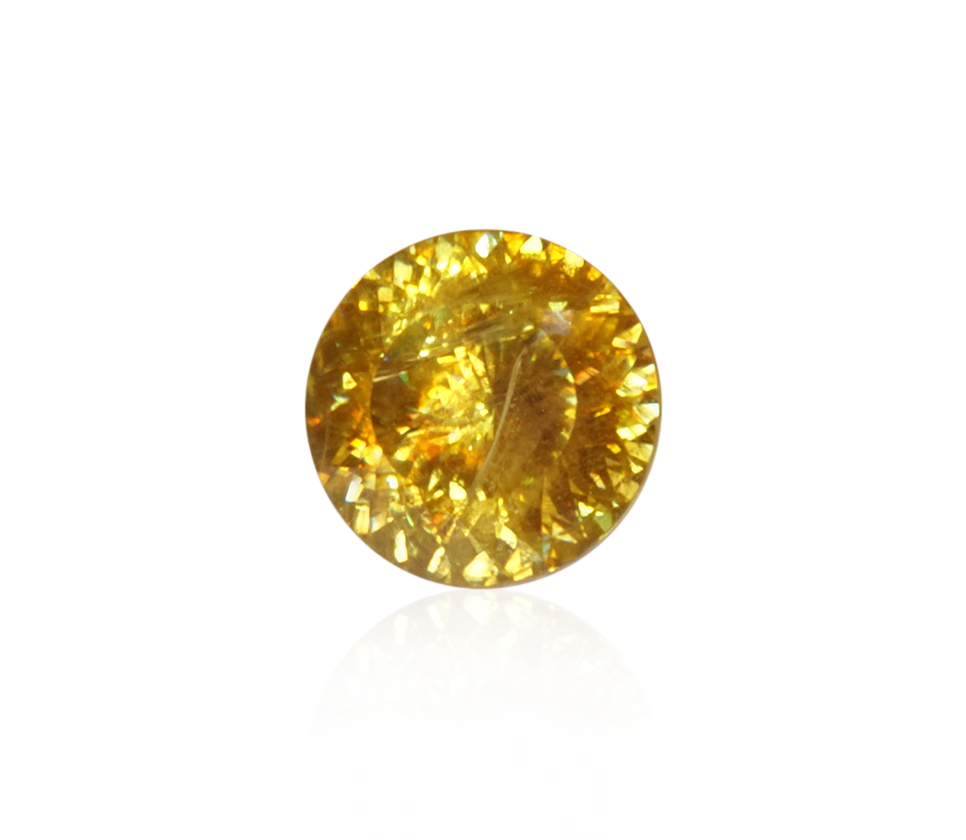 2.23 ct Yellow Sphene - Round