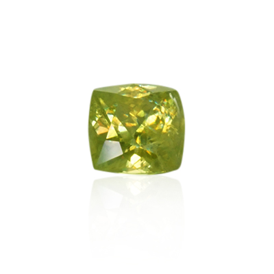 1.17 ct Green Sphene - Cushion