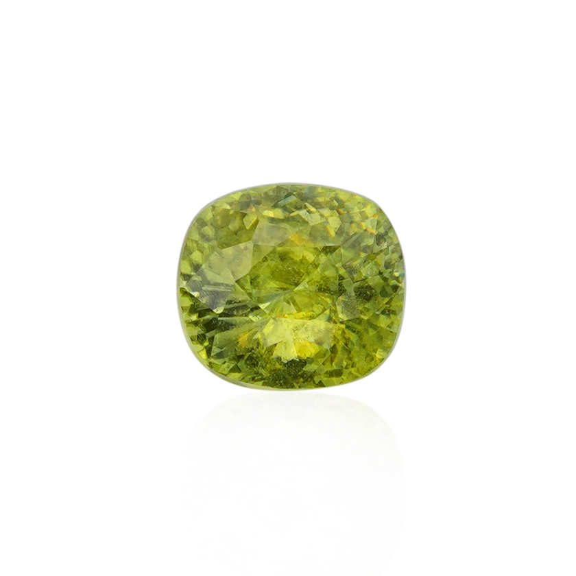 1.08 ct Green Sphene - Cushion