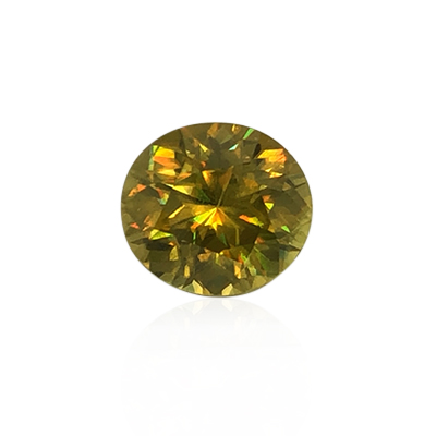 2.14 ct Yellow Sphene - Oval