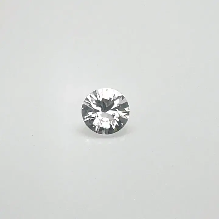 0.81 ct White Zircon - Round