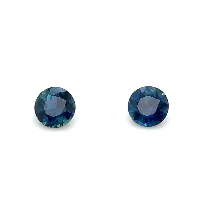 1.45 ct Blue Sapphire - Round