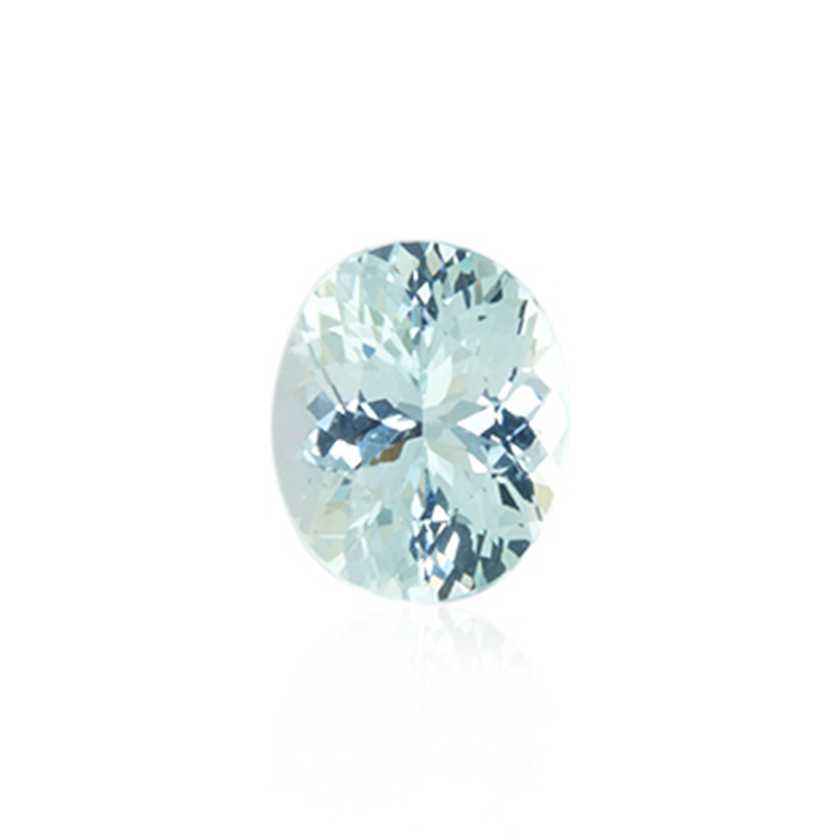 2.71 ct Blue Aquamarine - Oval