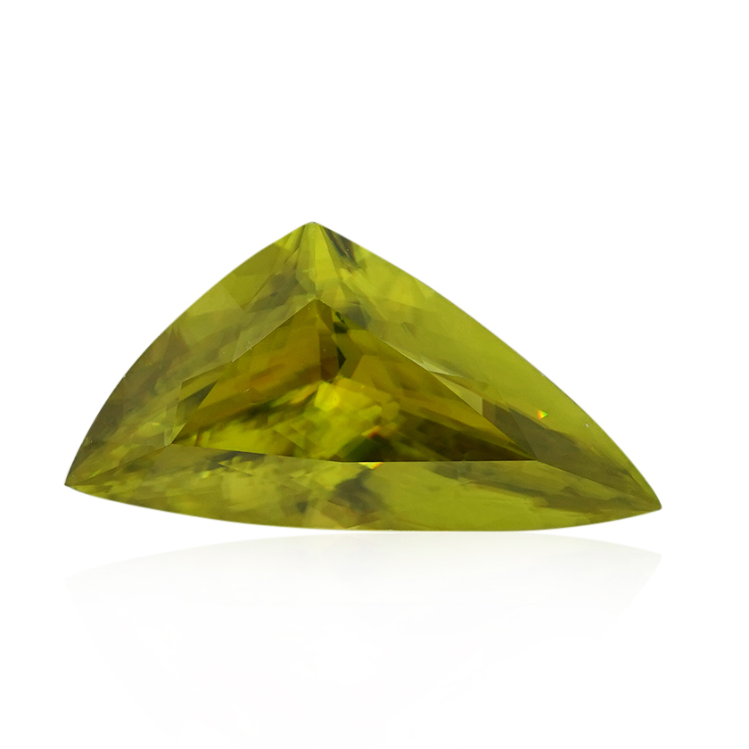 5.54 ct Green Sphene - Freeform