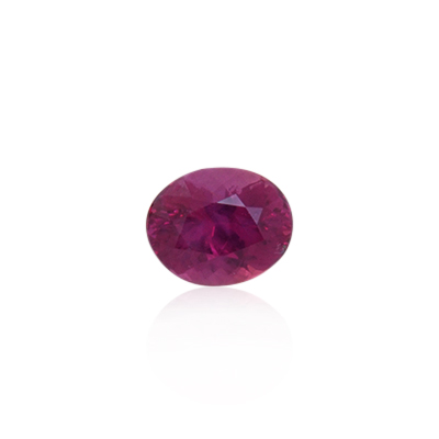 1.02 ct Red Ruby - Oval