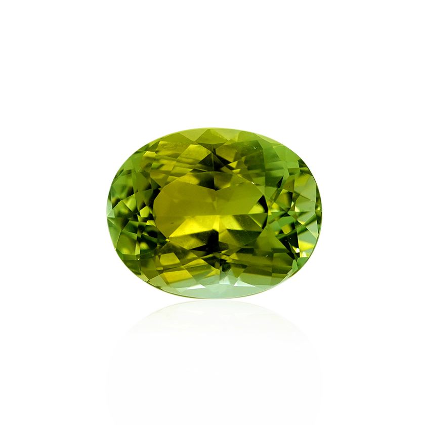8.43 ct Green Tourmaline - Oval