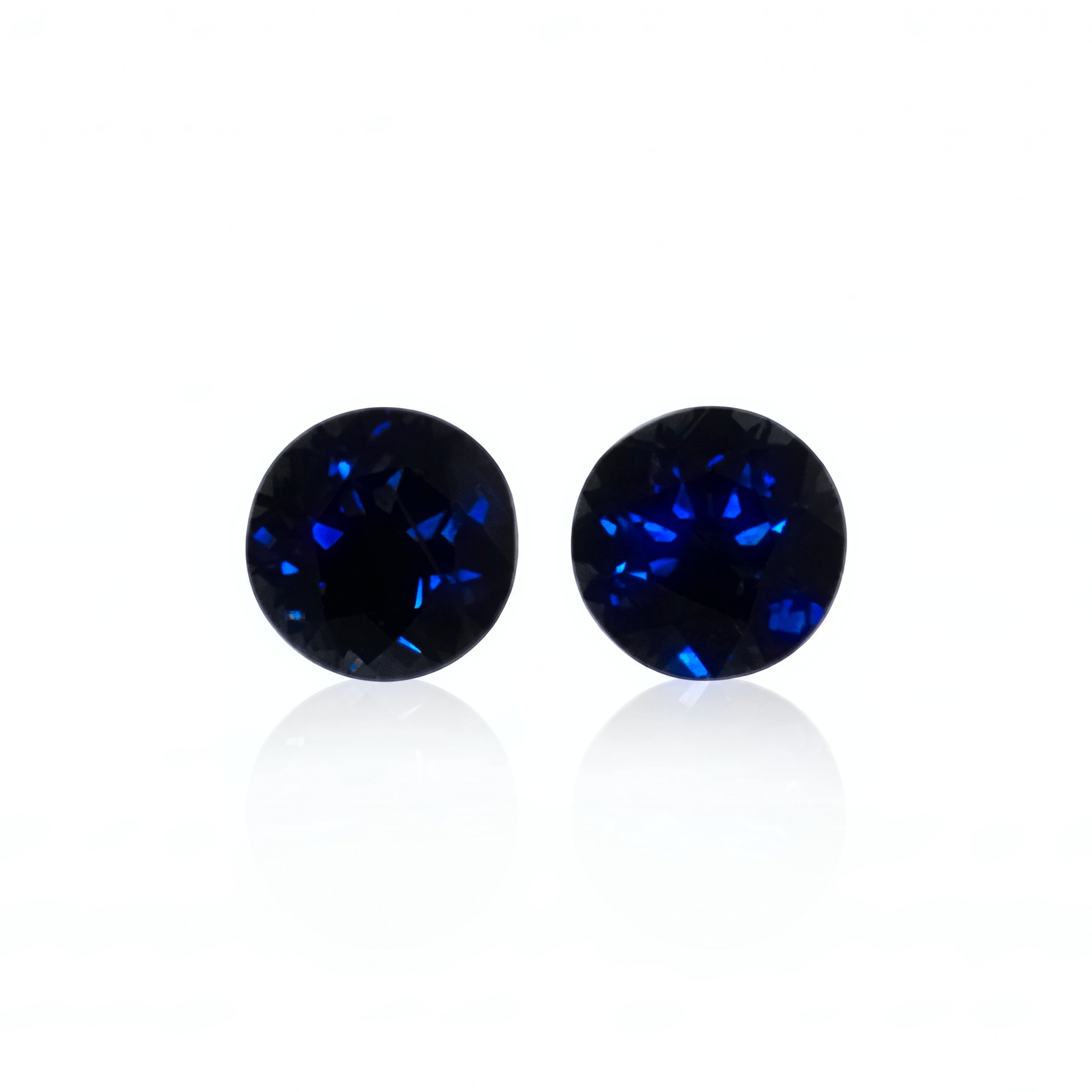 1.96 ct Blue Sapphire - Round