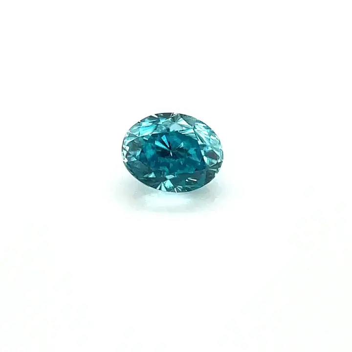 2.94 ct Blue Zircon - Oval