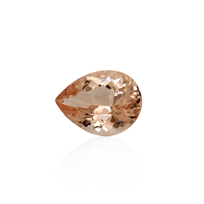 1.90 ct Pink Morganite - Pear