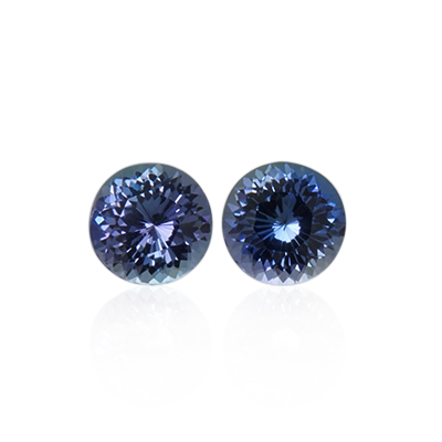 3.92 ct Blue Tanzanite - Round