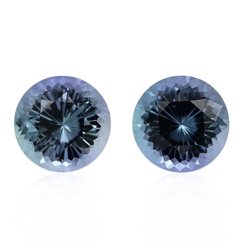 4.76 ct Blue Tanzanite - Round