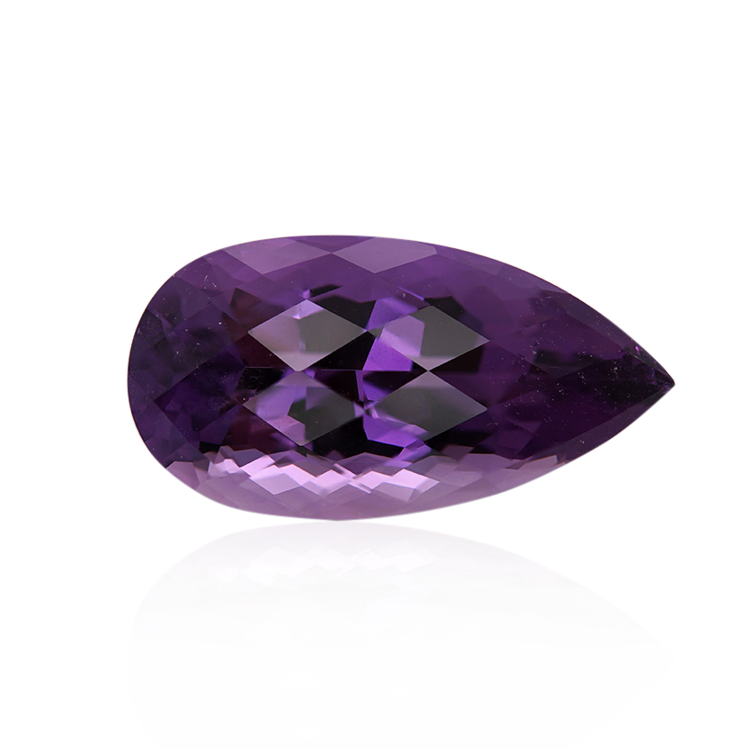 10.80 ct Purple Amethyst - Pear